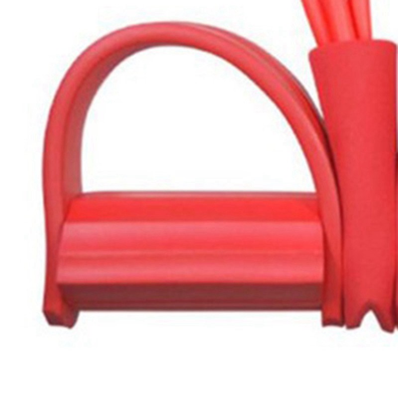 4 Tube Strong Fitness Resistance Bands Latex Pedal QYVN