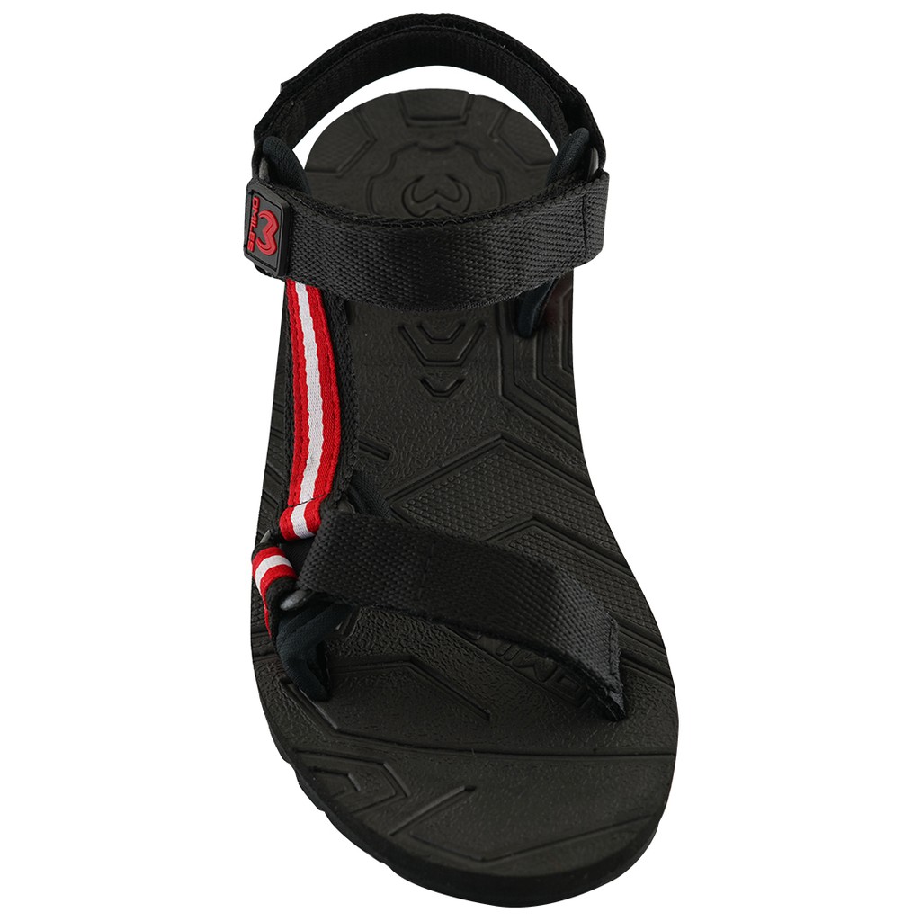 Giày Sandal Leo Núi Omiles Màu Đỏ Đen Cho Bé 2