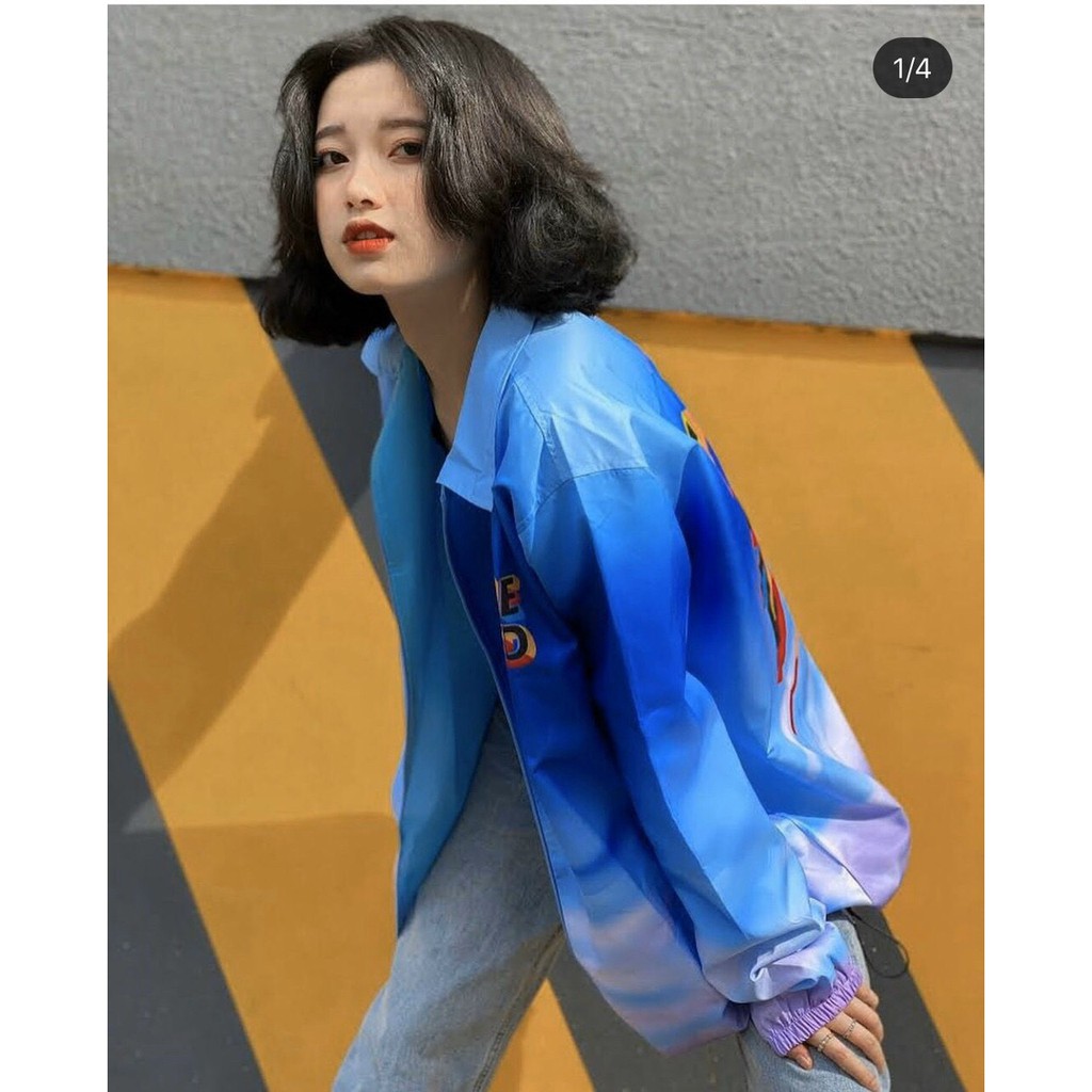 Áo khoác dù unisex loang nam nữ vải siêu chất THE ZED