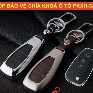 Bọc chìa khóa inox xe ô tô Ford Ranger/ Focus/ Fiesta