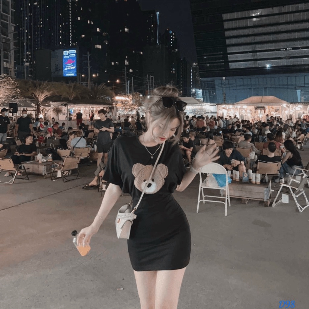 ĐẦM PORIP CỰC TÔN DÁNG UP thoi trang shop valentina