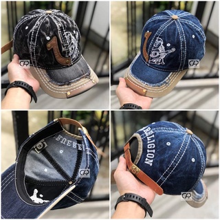 Nón ông địa chất jean