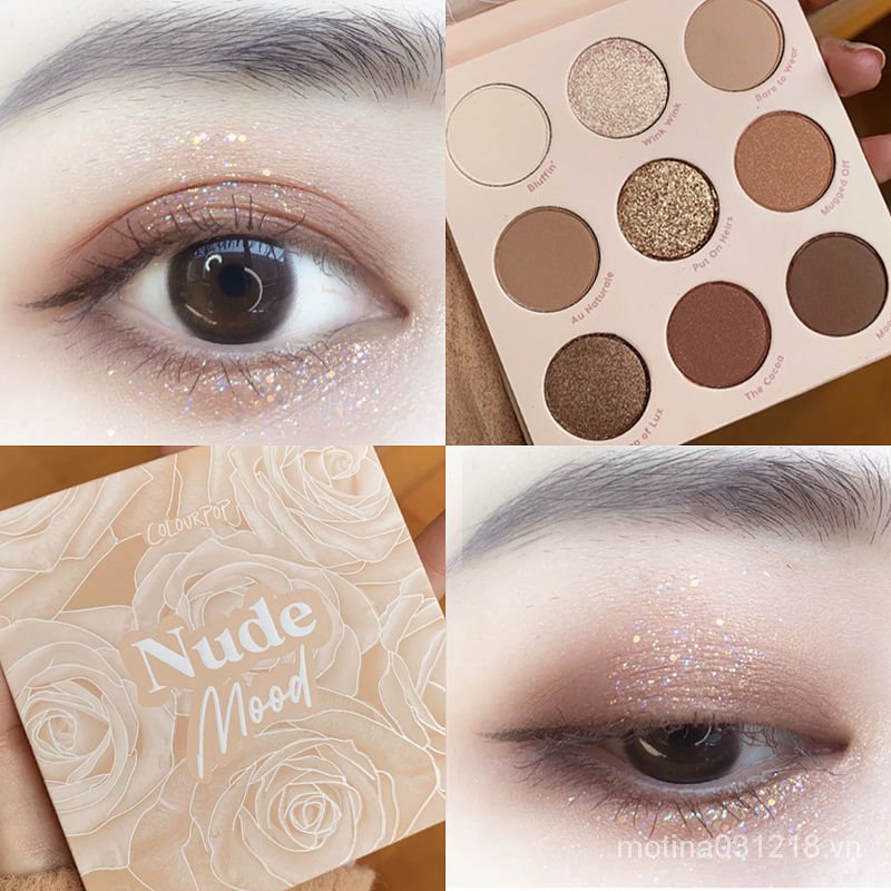 CALIFORNIA (Hàng Mới Về) Bảng Phấn Mắt Ánh Ngọc Trai Lấp Lánh Không Thấm Nước | BigBuy360 - bigbuy360.vn