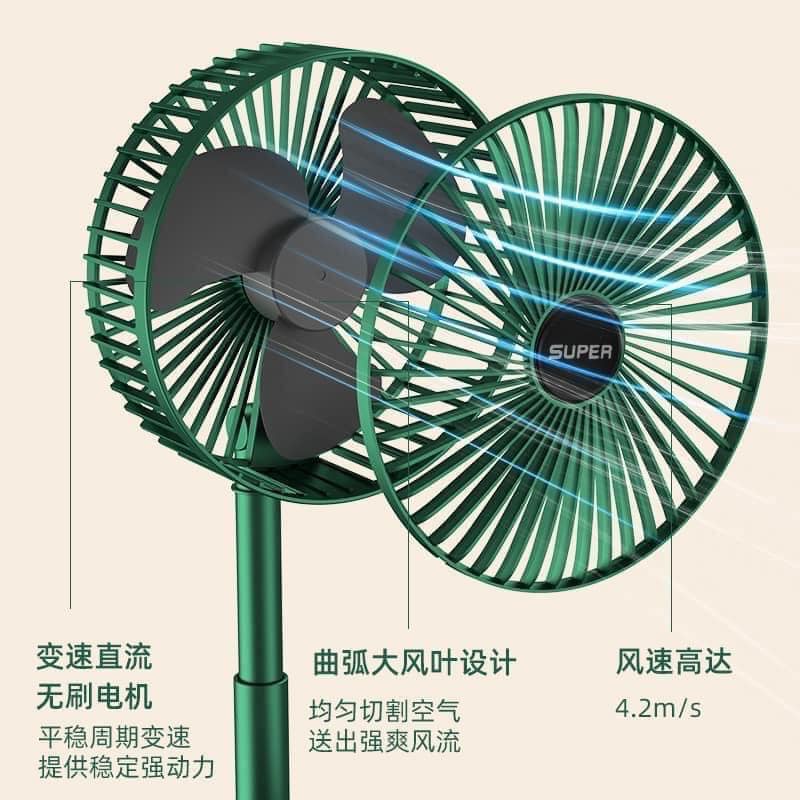 Quạt điều hòa Mini 3 Chế Độ Để Bàn Cao Cấp có sạc tích điện