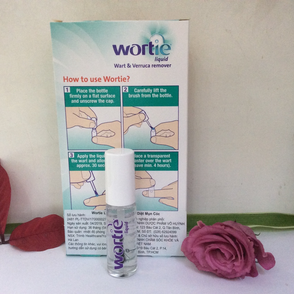 [Hàng chính hãng] Wortie Liquid - Ngăn ngừa mụn cơm ,mụn cóc | BigBuy360 - bigbuy360.vn