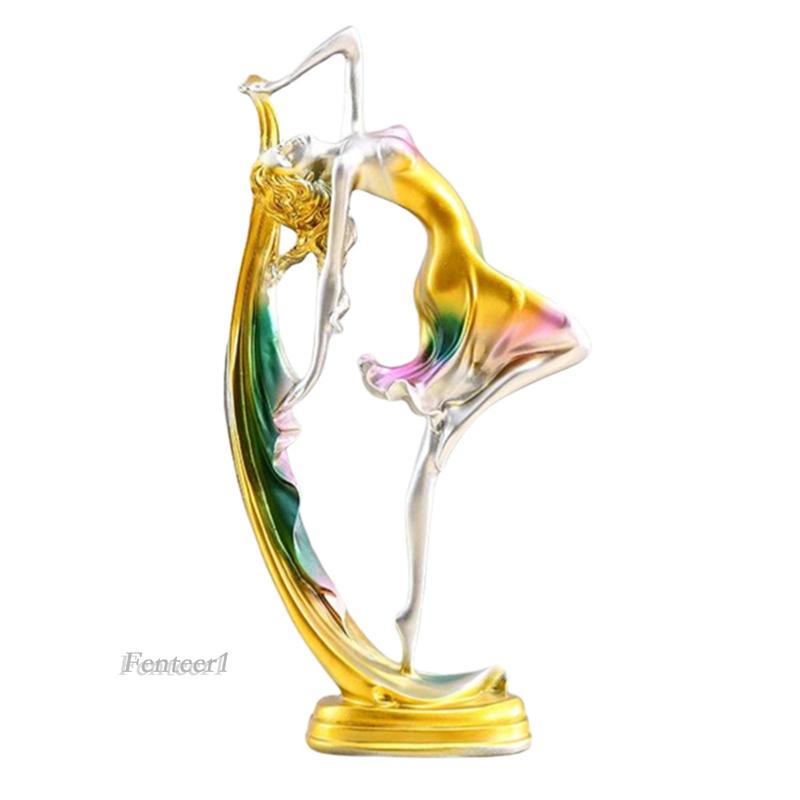 Mô Hình Tượng Cô Gái Nhảy Múa 1 [Fenteer] Trang Trí Nhà Ở / Văn Phòng