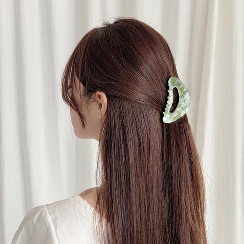 Kẹp Tóc Móng Vuốt Acrylic Hình Cua Thanh Lịch Cho Nữ