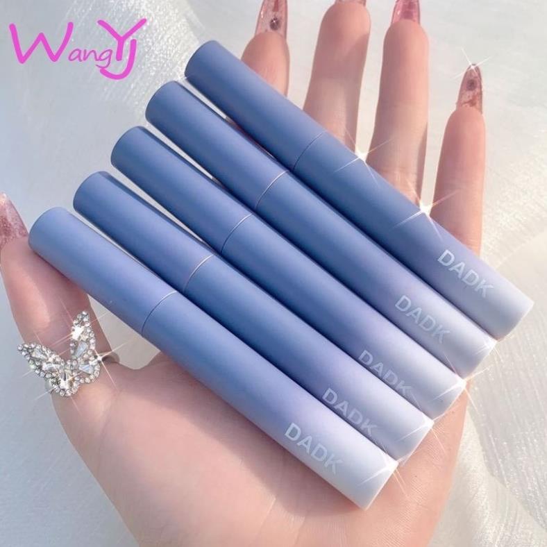 Set 5 thỏi son môi màu nhung lì phong cách dễ thương cho nữ