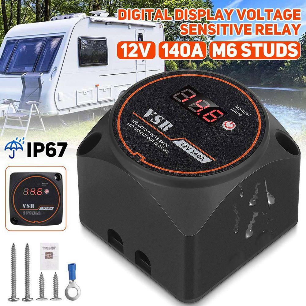 Rơ Le Nhạy Áp Thông Minh Cho Xe Hơi RV 12V 140A