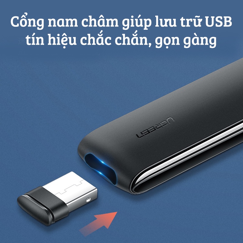 Bút trình chiếu PowerPoint Laser Ugreen 60327 điều khiển từ xa 100m  - Hàng Chính hãng