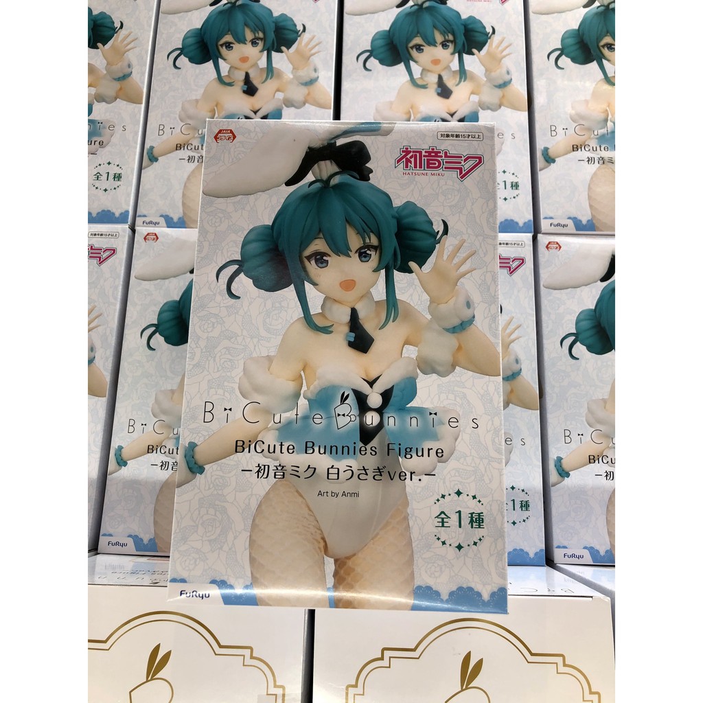 Mô Hình Figure Chính Hãng Anime Vocaloid, Hatsune Miku, BiCute Bunnies, FuRyu, Nhật Bản