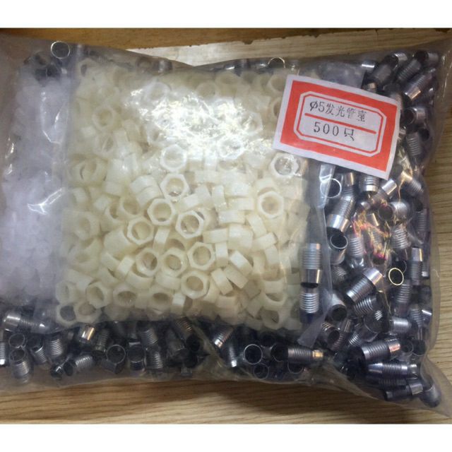 Vỏ led phi 5 (500pcs/gói)