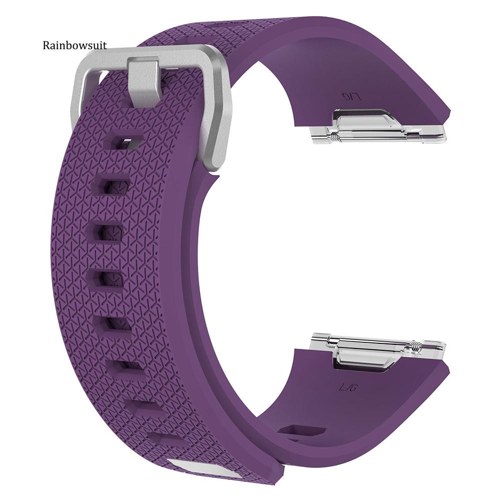 Dây đeo silicon phong cách thể thao siêu nhẹ kiểu dáng thời trang cho đồng hồ Fitbit Ionic