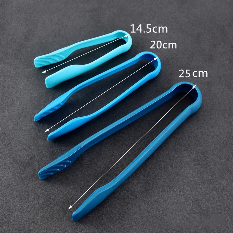 Set 3 Kẹp Gắp Thức Ăn Bằng Silicone 6/8/10inch Chống Trượt Tiện Dụng