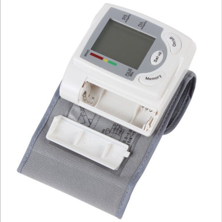 (HOT SALE) Máy đo huyết áp kỹ thuật số tự động đeo cổ tay tiện lợi, Máy đo huyết áp tự động, nhanh chóng, chính xác!