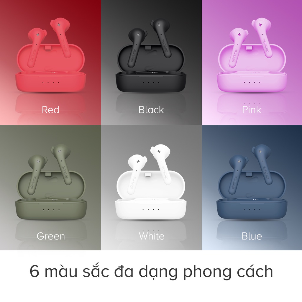[Special] Bộ Sưu Tập Tai Nghe True Wireless DEFUNC TRUE BASIC, TW959, TW 967 GenZ Colorholic - Chính Hãng BH 12 Tháng