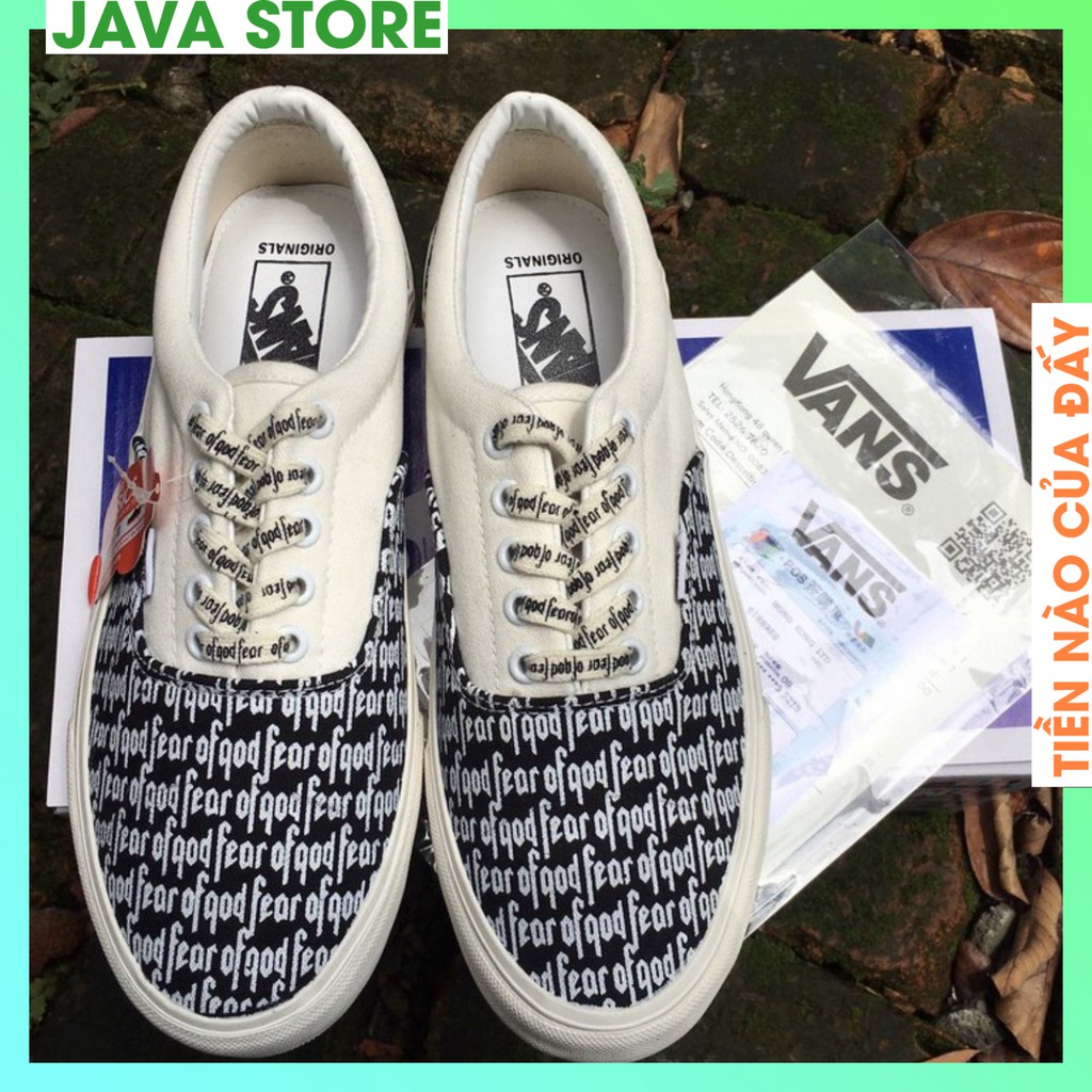 Giày_vans FOG, Giày Vans Fog Hàng Cao Cấp Nam Nữ Full Box Bill