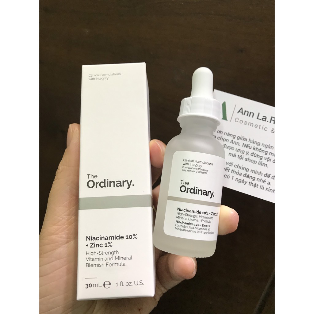 [Mã COS1904 giảm 8% đơn 300K] Tinh chất Niacinamide 10% + Zinc 1% - The Ordinary | BigBuy360 - bigbuy360.vn