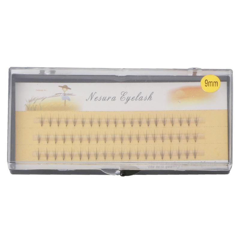 [Hàng mới về] Lông mi giả màu đen 5D 0.07 C dài 8-12mm làm đẹp hiệu quả