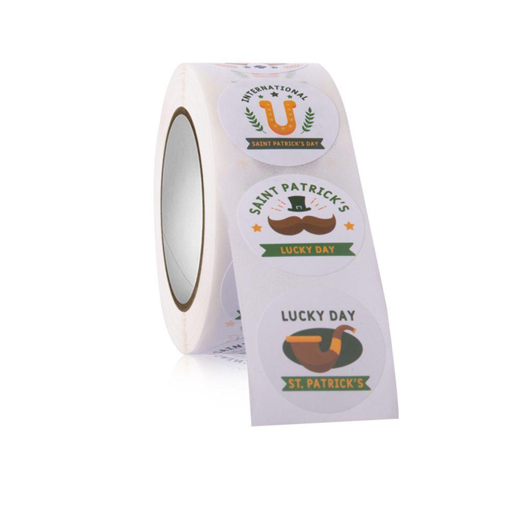 Cuộn 500 Miếng Dán Tự Dính Trang Trí Lễ Hội Ai-Len Độc Đáo