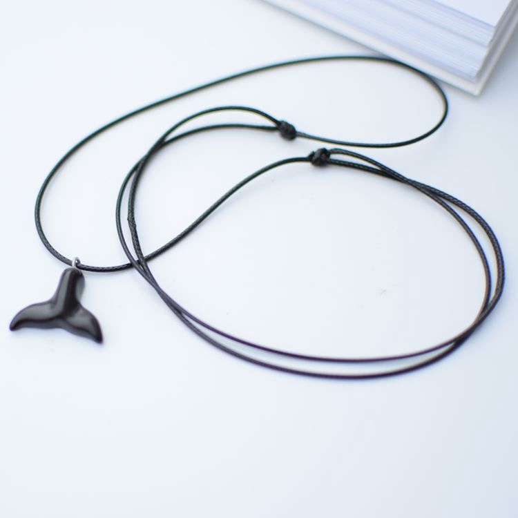 Dây Chuyền Mặt Hình Đuôi Cá Dễ Thương Cho Nữ