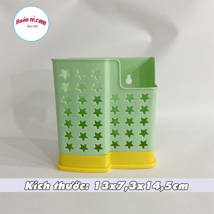 Ống đựng đũa, thìa Việt Nhật chất liệu nhựa PP - Ống đựng đũa hình sao 01432