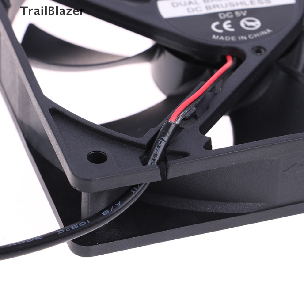 Quạt Tản Nhiệt 5 / 12 / 24V DC Không Chổi Than 2PIN USB 12025 Cho Máy Tính