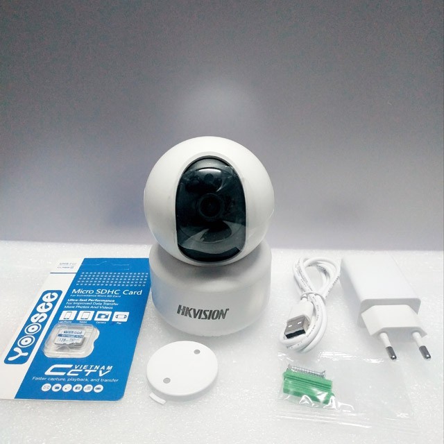 [Tặng thẻ nhớ 128GB] Camera IP Wifi HKVISION thông minh xoay 360 độ X20RJ FullHD 1080P đàm thoại 2 chiều