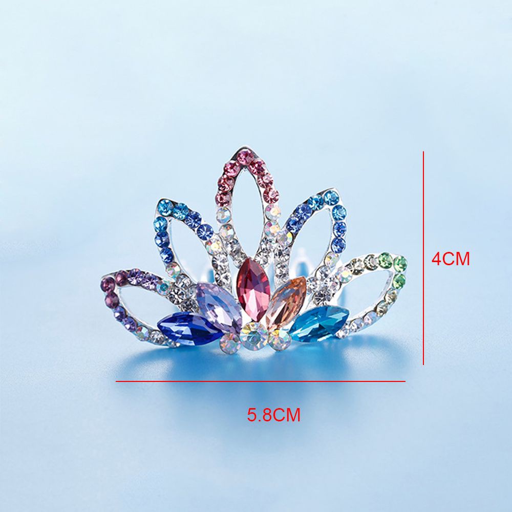 Kẹp tóc vương miện công chúa cho bé gái