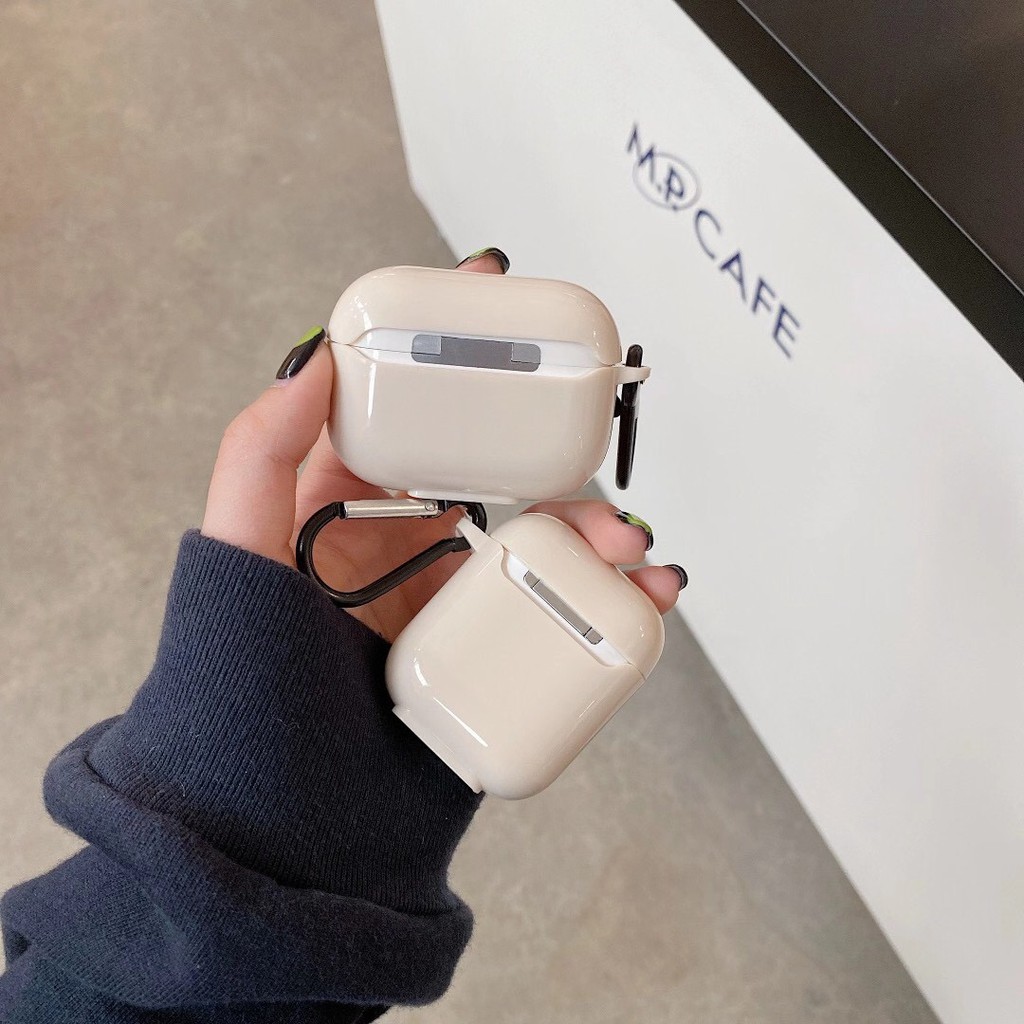 Vỏ Bảo Vệ Hộp Sạc Tai Nghe Airpods 1 / 2 / Pro Hình Bánh Quy Đơn Giản Sáng Tạo | BigBuy360 - bigbuy360.vn