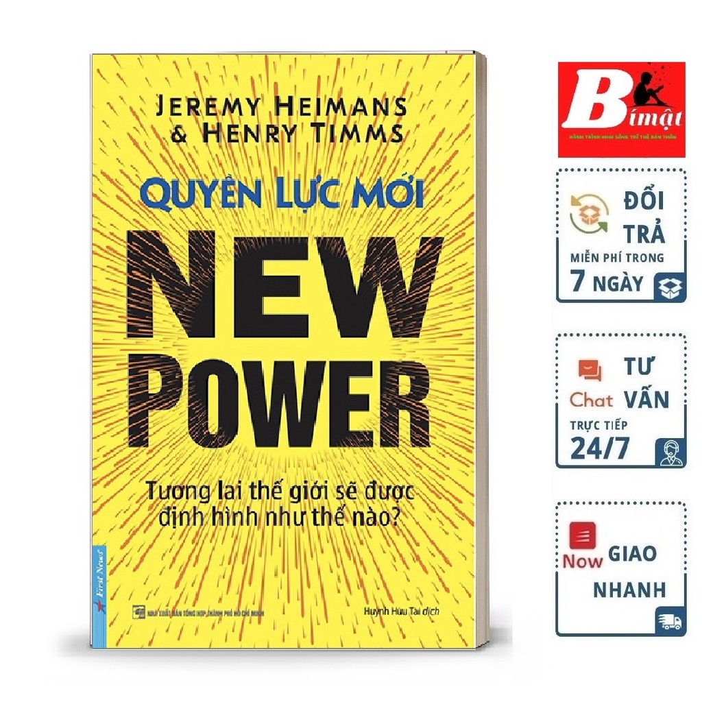 Sách - Quyền Lực Mới - First News Tặng Kèm Bookmark
