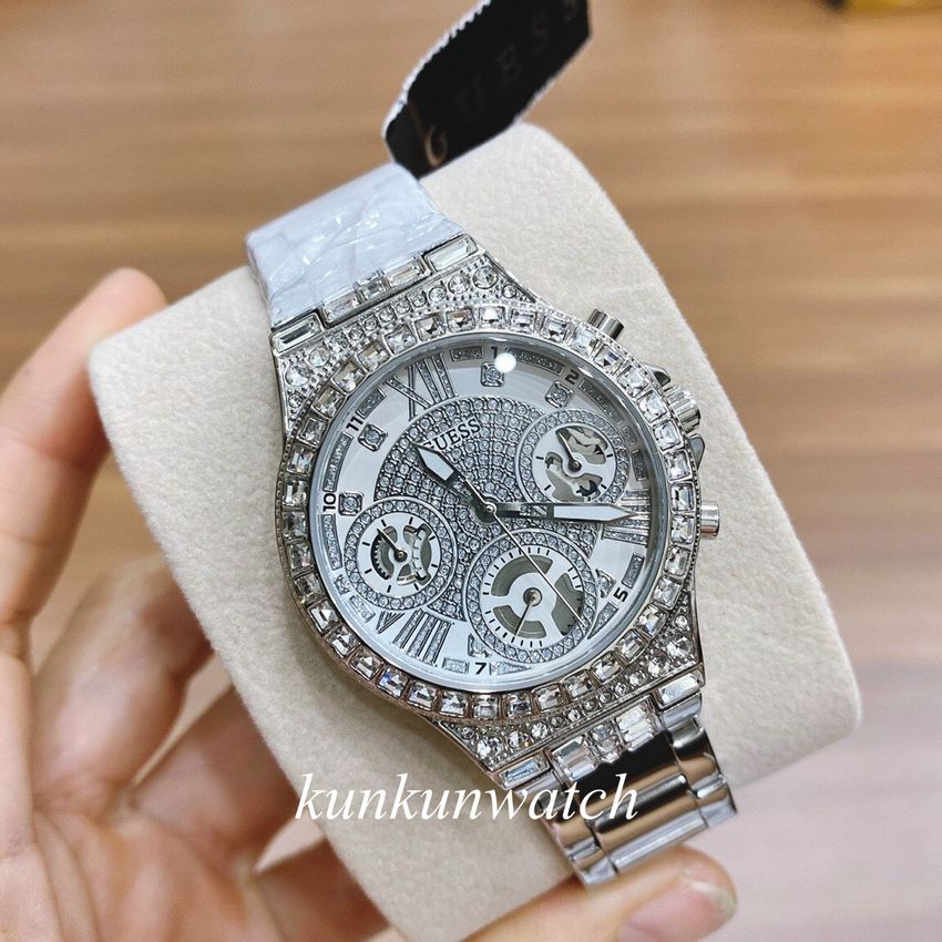 Đồng Hồ Nữ GUESS GW0320L1 - Đính Full Pha Lê - 36mm