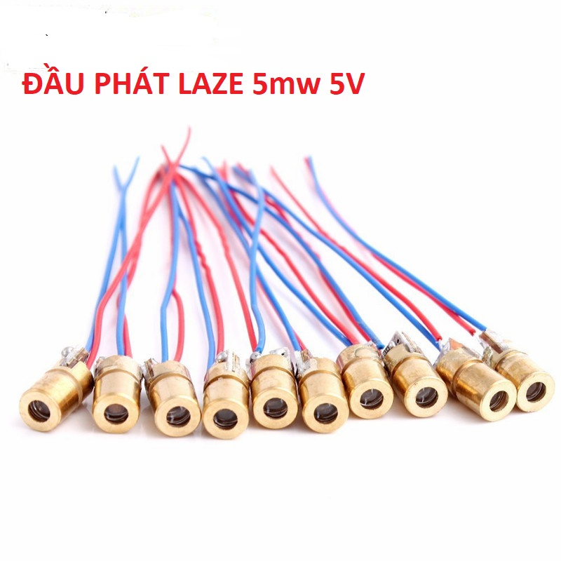 Đầu phát Laser 5mw 5v 6mm