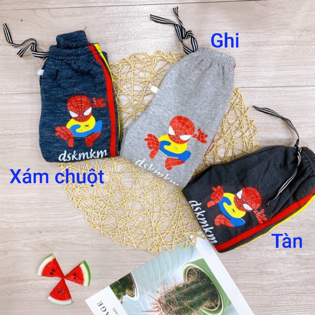 Quần nỉ bông cho bé từ 8-18kg