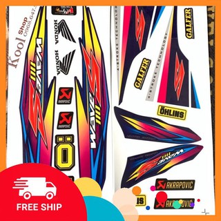 HOT Tem Chế Wave 110 Cán 3 Lớp Chống Phai Mã 071