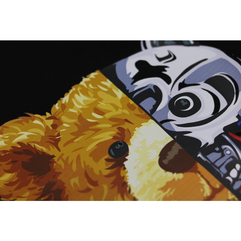 Áo Thun Tay Lỡ Oversize TEDDY BEAR ROBOT -MAL STORE- MALUNI004