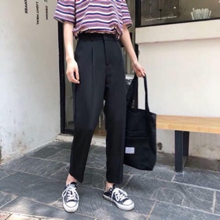 Quần Baggy Basic Lưng Huyền Thoại