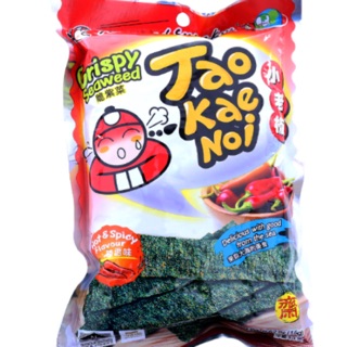 [FREE SHIP 99K T4] Rong biển nướng giòn Tao Kae Noi vị cay/ wasabi gói 15g