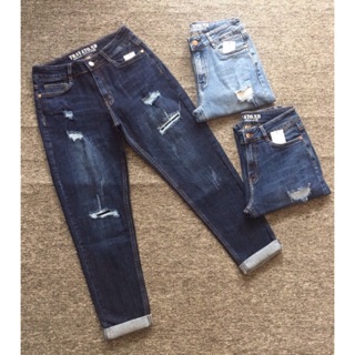 Quần Jeans Nữ xuất khẩu, lưng thun, đắp ô
