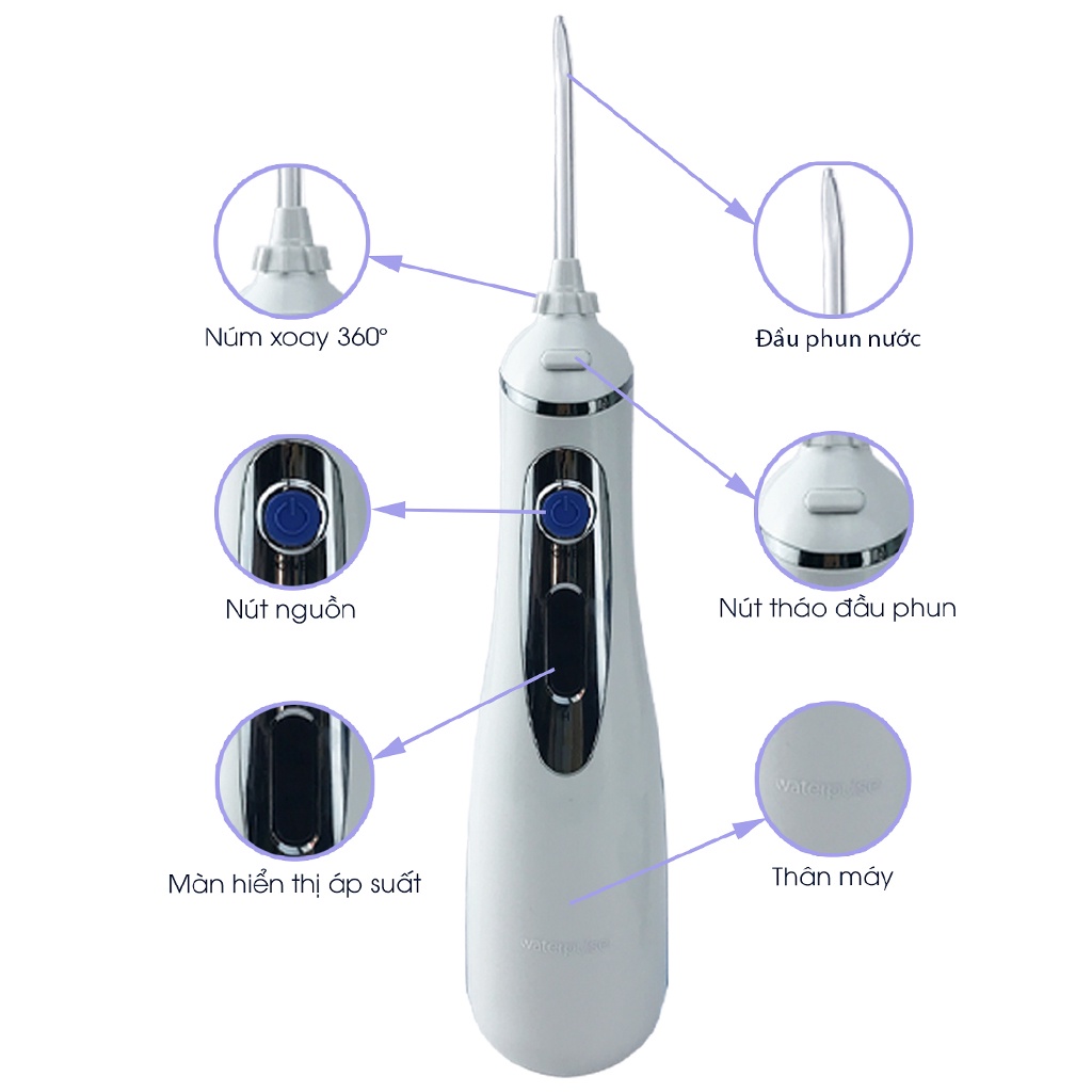 Máy tăm nước WaterPulse V400Plus