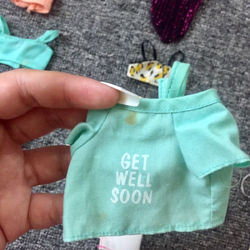 QAA1-ÁO KHOÁC , ÁO KIỂU CHO BÚP BÊ BARBIE