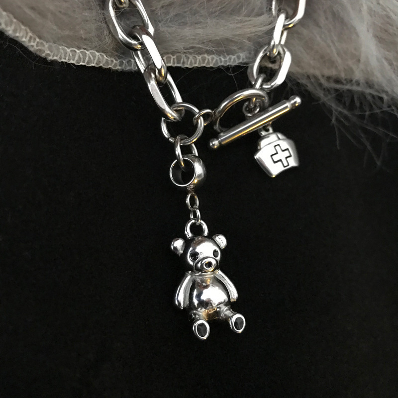 Vòng Tay Thép Titan Phong Cách Hip Hop Cá Tính Thời Trang | BigBuy360 - bigbuy360.vn