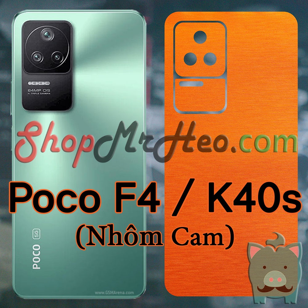 Skin Dán Mặt Sau Lưng Poco F4 5G - Xiaomi Redmi K40s