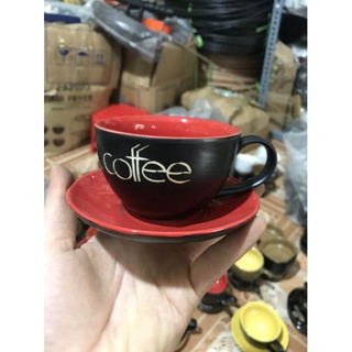 Bộ cafe capuchino gốm 150ml