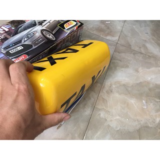 Mào gắn taxi có đèn kt: 35x15x12cm