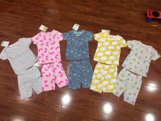 Set 5 bộ carter cho bé gái( ảnh thật)