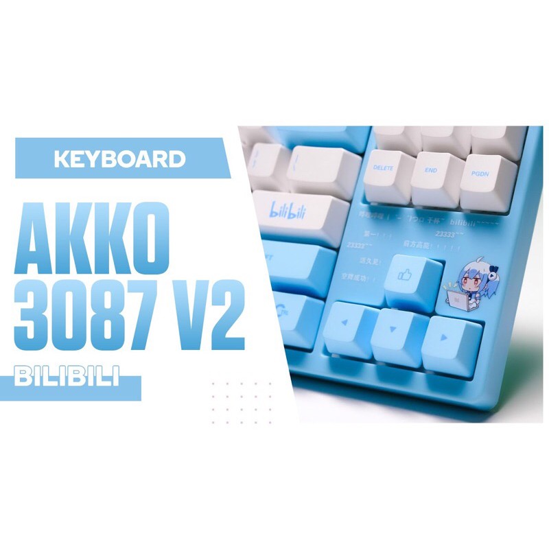 Bàn phím cơ AKKO 3087 v2 Bilibili (Akko switch) | BigBuy360 - bigbuy360.vn