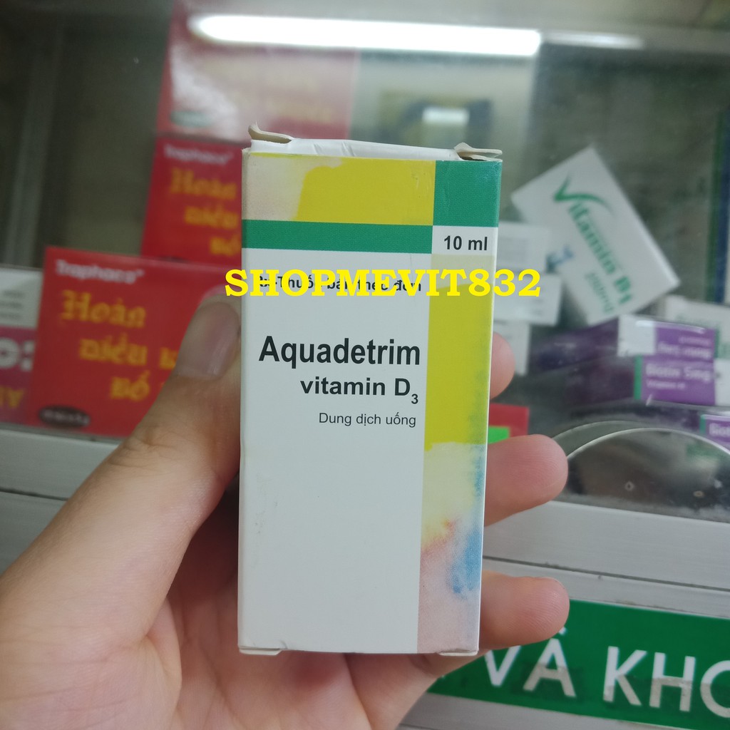 AQUADETRIM BỔ SUNG VITAMIN D LỌ 10ML