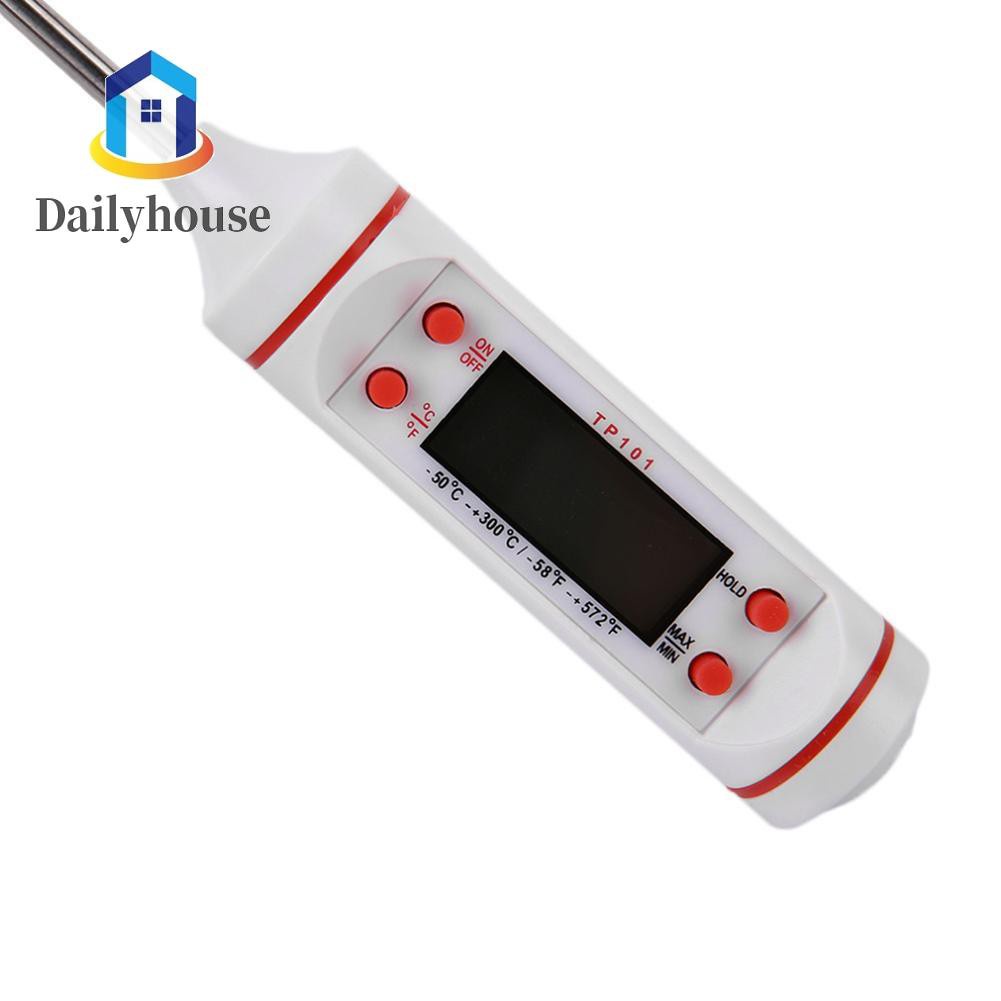 Digital Food Thermometer Kitchen Cooking BBQ Meat Probe Temperature Meter