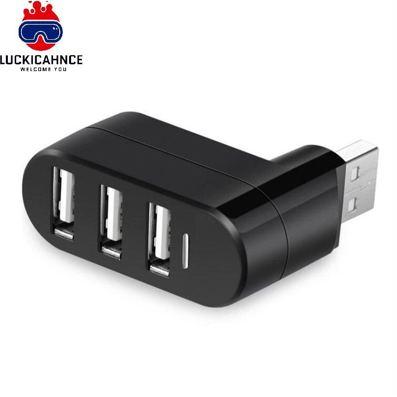 Bộ Chia 3 Cổng Usb 2.0 Tốc Độ Cao Màu Đen